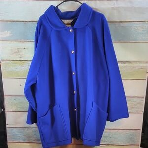 Blair Blue Cape with Sophisticated Style